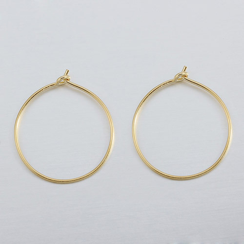 925 Sterling Silver Hoop Earring Findings