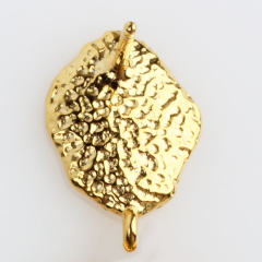 925 Sterling Silver Hammered Earstud Findings