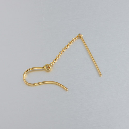 925 Sterling Silver Drop Earring Findings With Hook