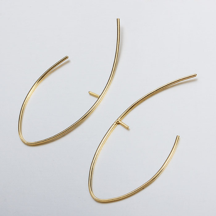 925 Sterling Silver Ear Wires Earring Finding For Pearl
