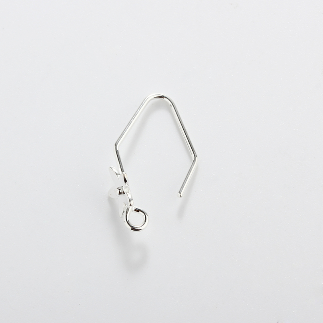 925 Sterling Silver Flower Earhooks Findings