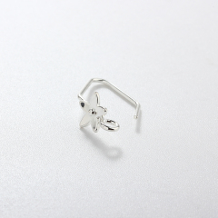 925 Sterling Silver Flower Earhooks Findings