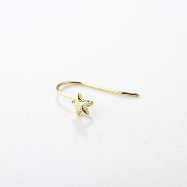 925 Sterling Silver 4mm Heart Mother Pearl Earrings Hook Findings