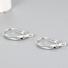 925 Sterling Silver French Leverback Earring Hook Findings