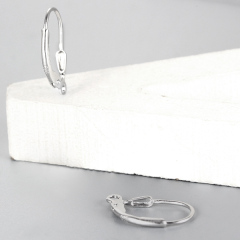 925 Sterling Silver French Leverback Earring Hook Findings