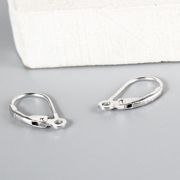 925 Sterling Silver French Leverback Earring Hook Findings