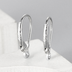 925 Sterling Silver French Leverback Earring Hook Findings