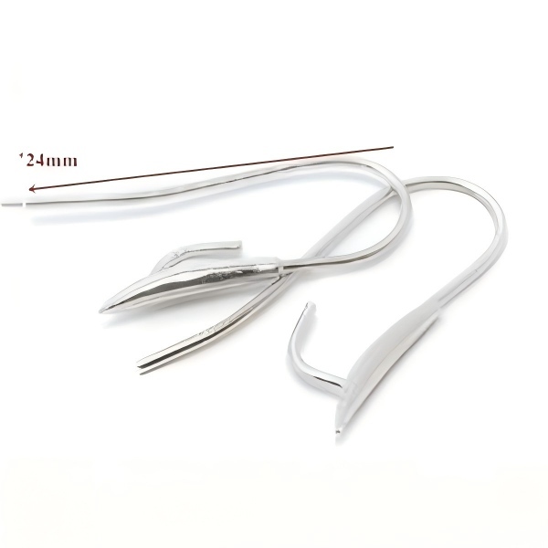 925 Sterling Silver Hook Earring Findings