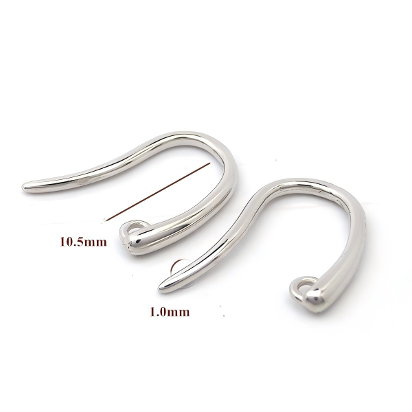 925 Sterling Silver Hook Earring Findings