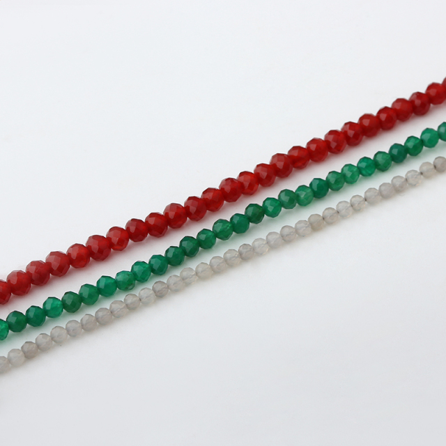 Round Agate Beads Strand