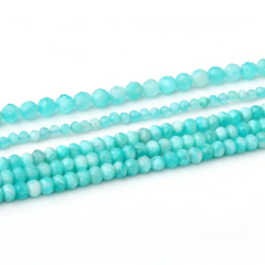 Round Amazonite Beads Strand