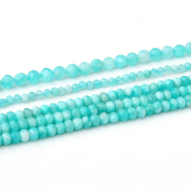 Round Amazonite Beads Strand