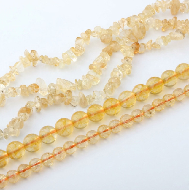 Citrine Irregular Beads Strand