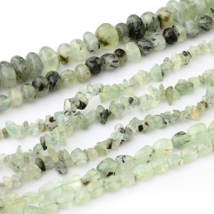 Prehnite Irregular Beads Strand