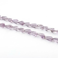 Amethyst Pear Shape Beads Strand
