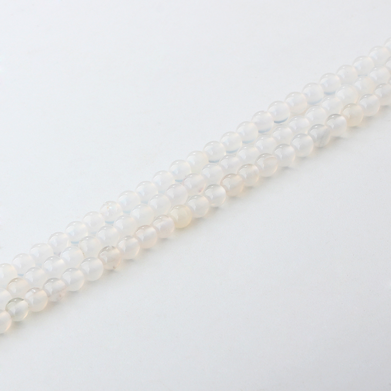 Round Agate Beads Strand