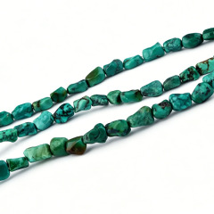 Natural Turquoise Irregular Beads Strand