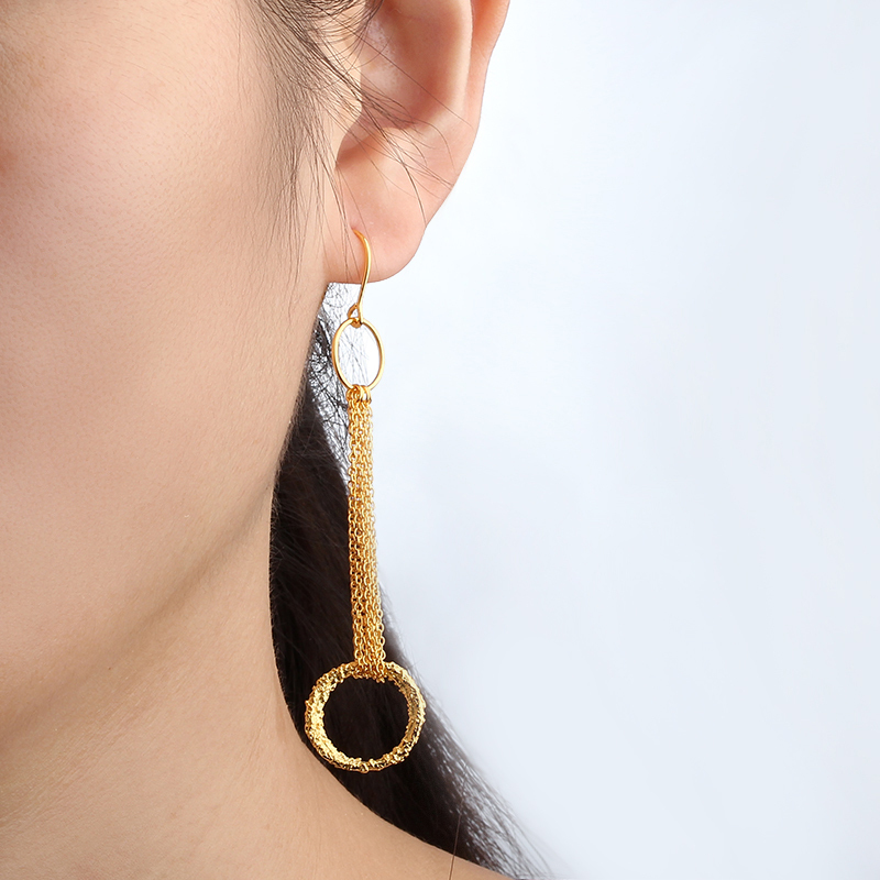 925 Sterling Silver chain Earring Hook