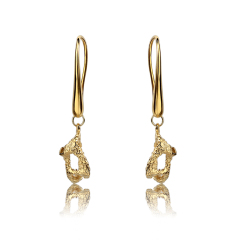 925 Sterling Silver Raised Hammered Earring Hook