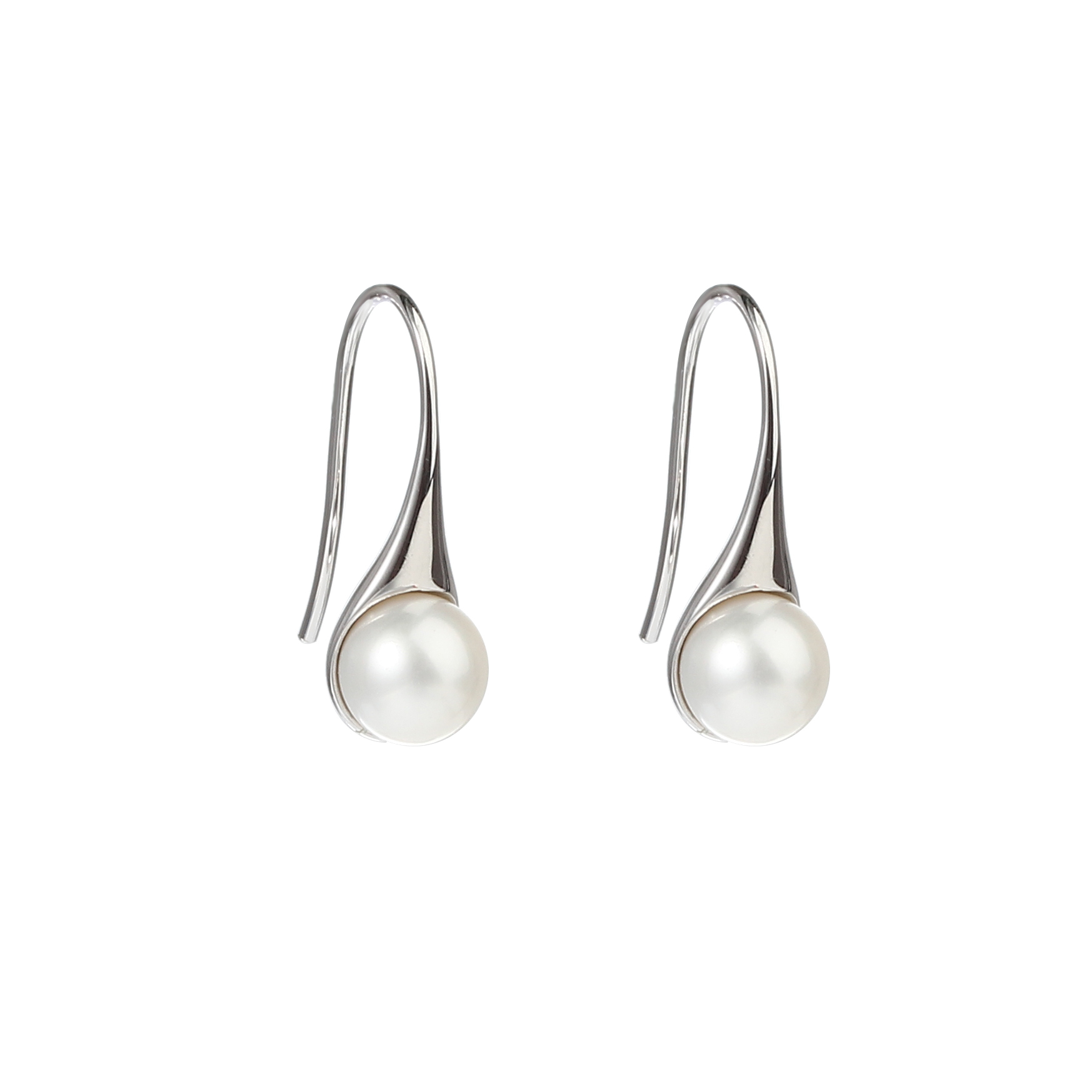 925 Sterling Silver Fresh Water Pearl Earring Hook