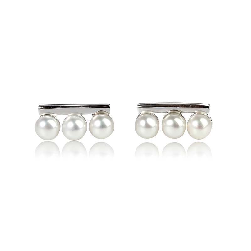 Sterling Silver 925 pearl Earring Stud