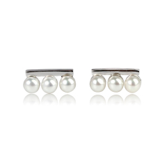 Sterling Silver 925 pearl Earring Stud