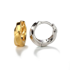 Sterling Silver 925 Twisted Huggie Earring 2022 New Trend