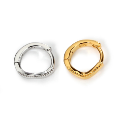 925 Sterling Silver Simple Huggie Earring