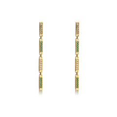 925 Sterling Silver CZ Earring Studs