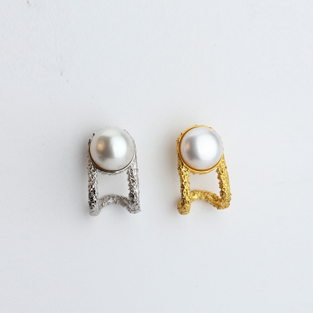 925 Sterling Silver Geometry New Design Earrings Stud