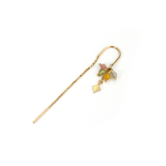 925 Sterling Silver Gemstone Earring Wire