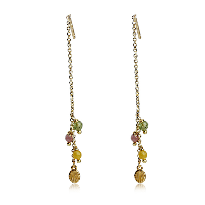 925 Sterling Silver Gemstone Handmade Earring Drop