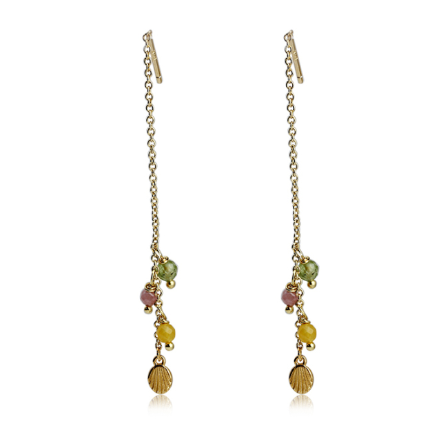 925 Sterling Silver Gemstone Handmade Earring Drop