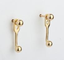 925 Sterling Silver Ball Earring Studs
