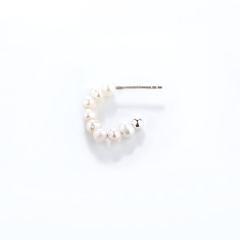 925 Sterling Silver Baroque Pearl Earrings Studs