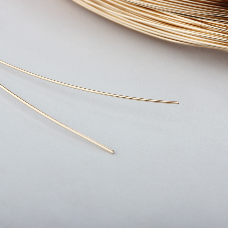 14K Gold Filled Round Wire for DIY Handmade Jewelry