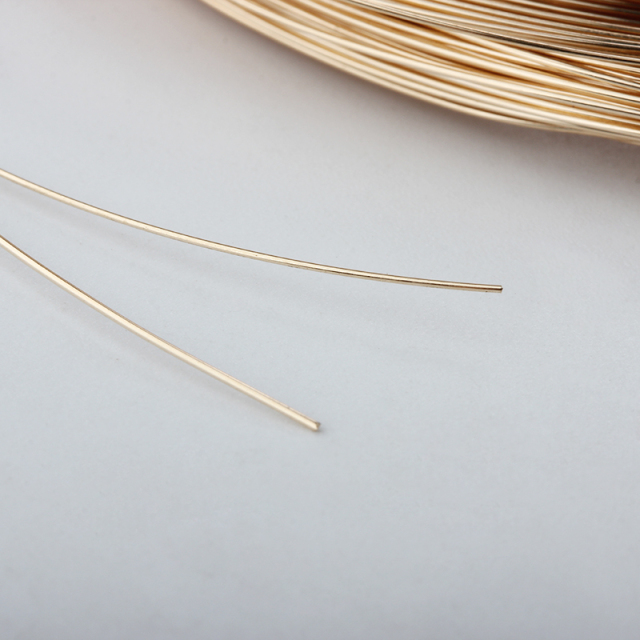 14K Gold Filled Round Wire for DIY Handmade Jewelry