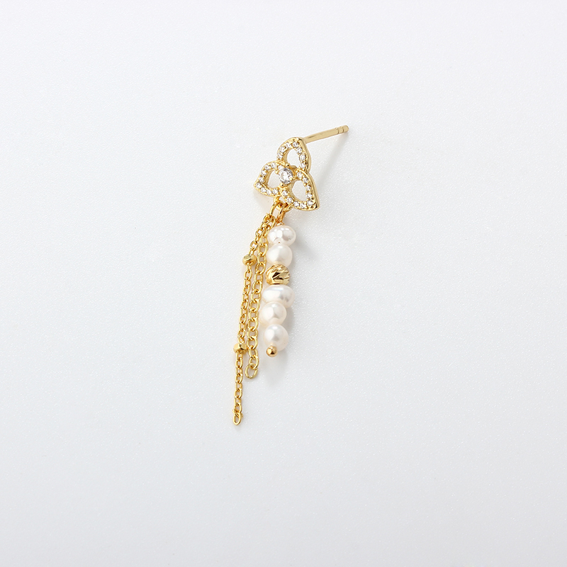 925 Sterling Silver Pearl Earrings Studs