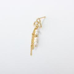 925 Sterling Silver Pearl Earrings Studs