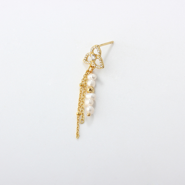 925 Sterling Silver Pearl Earrings Studs