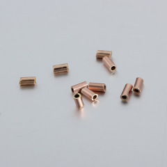 925 Sterling Silver 3mm Tube Beads