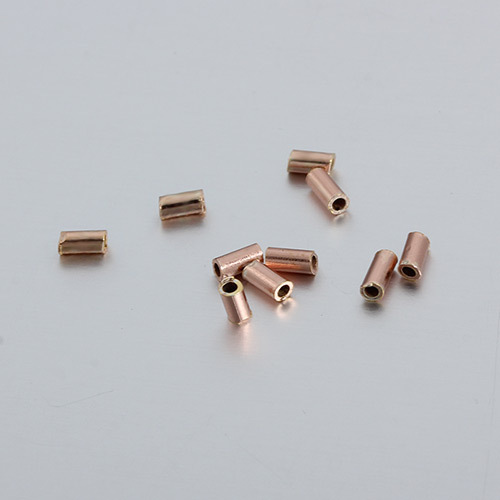 925 Sterling Silver 3mm Tube Beads