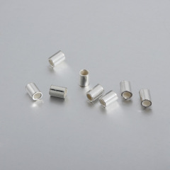 925 Sterling Silver 3.0mm Tube Beads