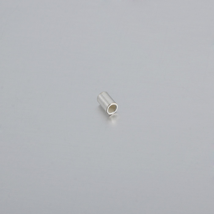 925 Sterling Silver 3.0mm Tube Beads