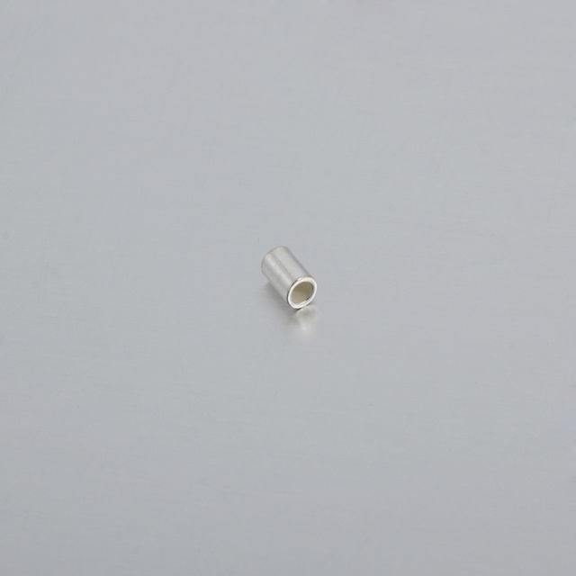 925 Sterling Silver 3.0mm Tube Beads