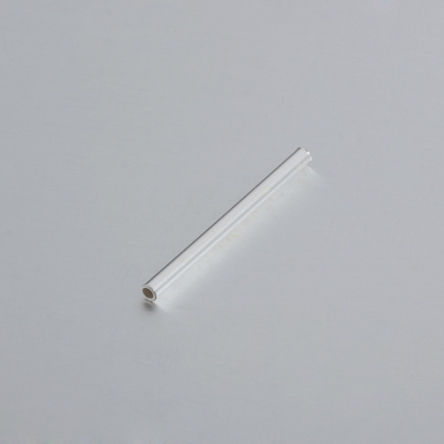 925 Sterling Silver Long Pure Tube Beads