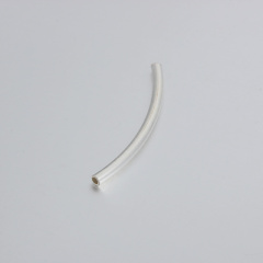 925 Sterling Silver 30mm Curved Tube Beads