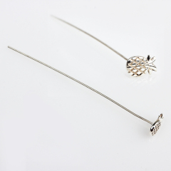 925 Sterling Silver Pineapple Ball Pins