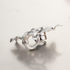 925 Sterling Silver Flowers Clasps For Pearl Necklace