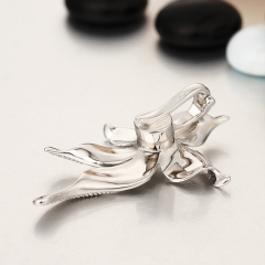 925 Sterling Silver Big Flower Magnetic Clasps